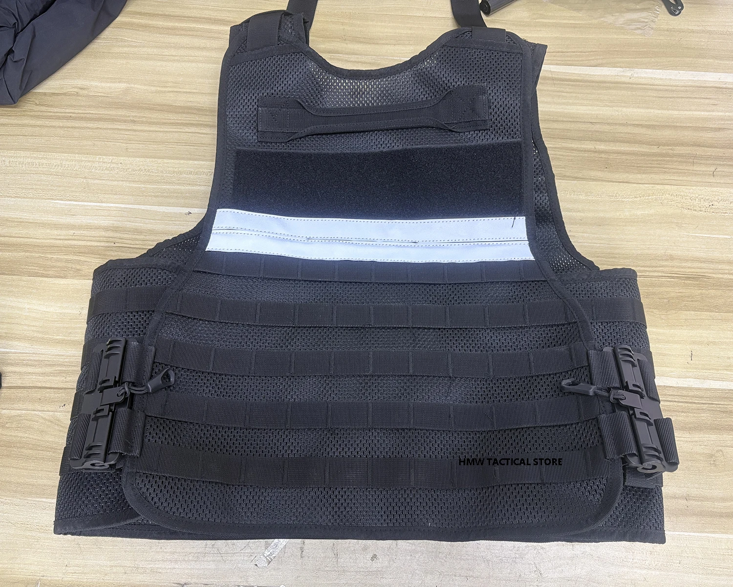 Chaleco táctico MOLLE desmontable rápido, transpirable a prueba balas - imagen 4