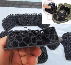 Forro casco táctico universal transpirable, cojín 3D suave amortiguador