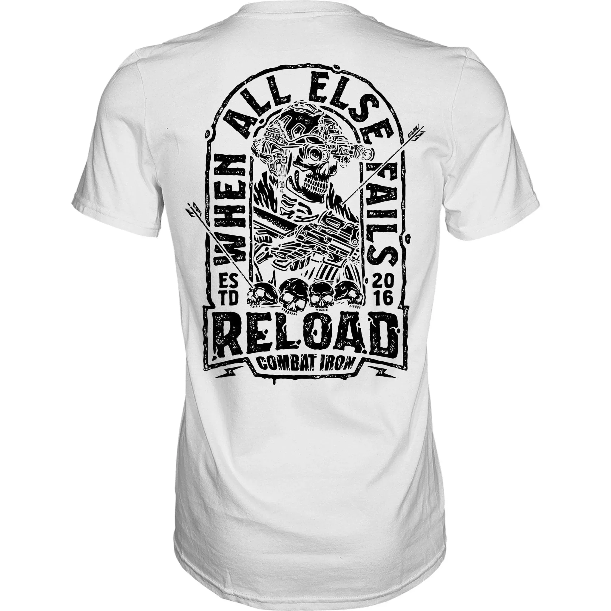 Camiseta táctica de combate en algodón para hombre, manga corta - imagen 3