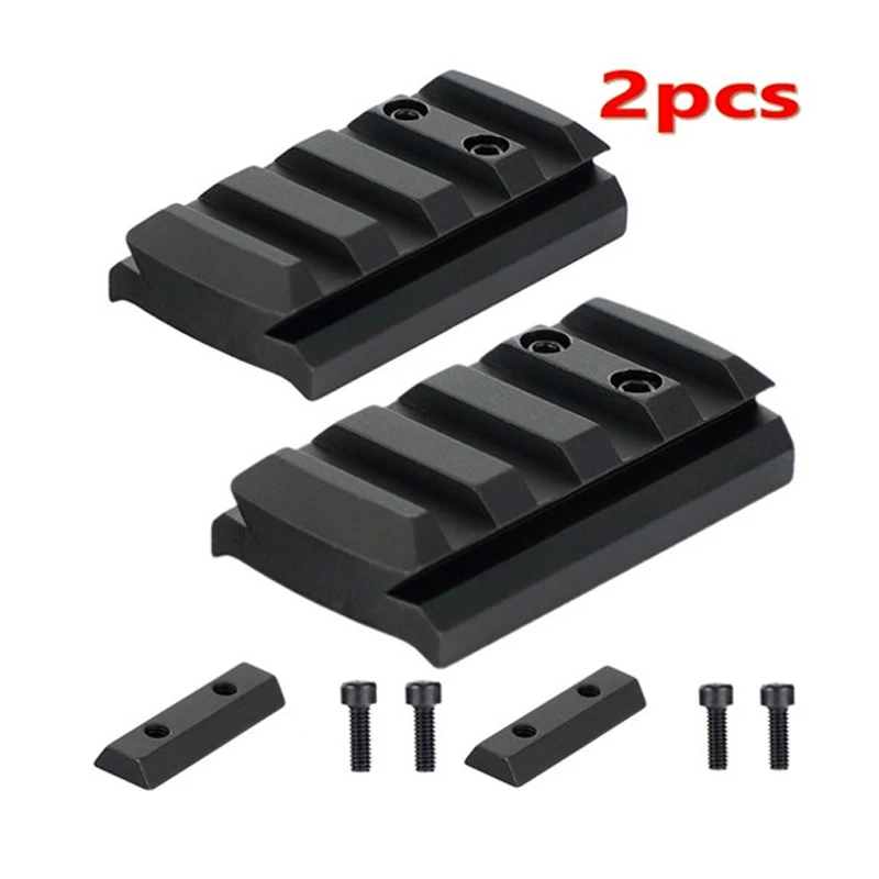Soporte punto rojo Picatinny 4 ranuras para Glock 17 19 22 23 26 - imagen 5