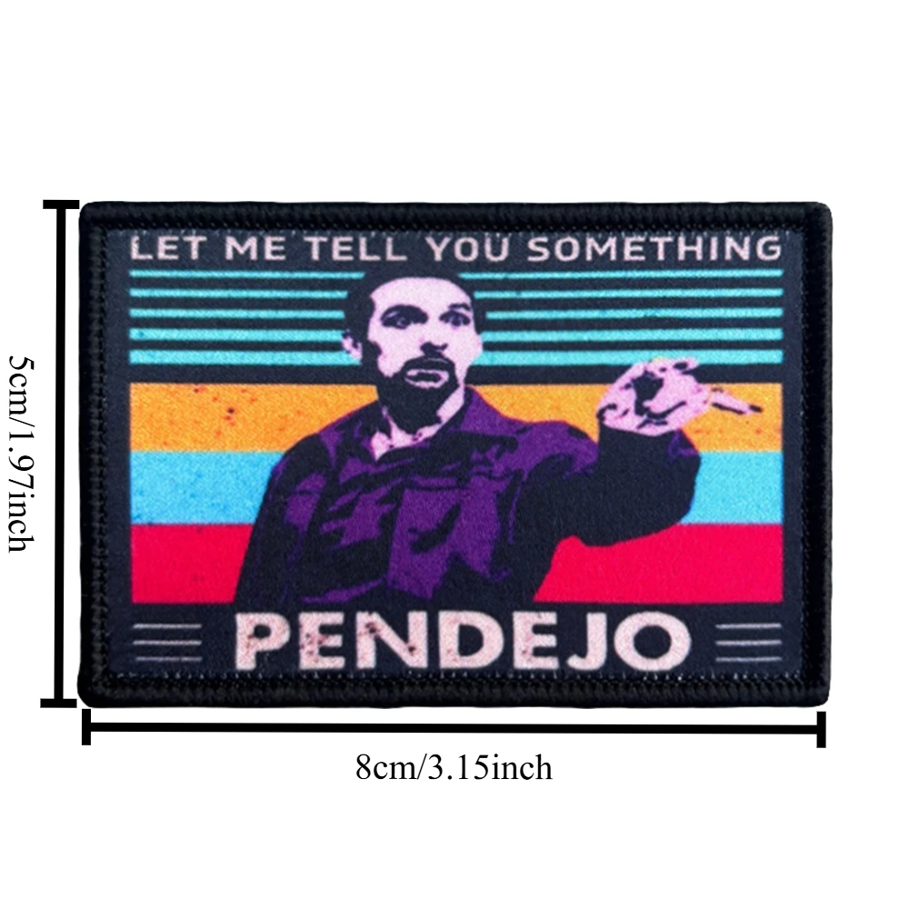 Parche táctico gancho y bucle Jesús Lebowski – divertido para mochila - imagen 3