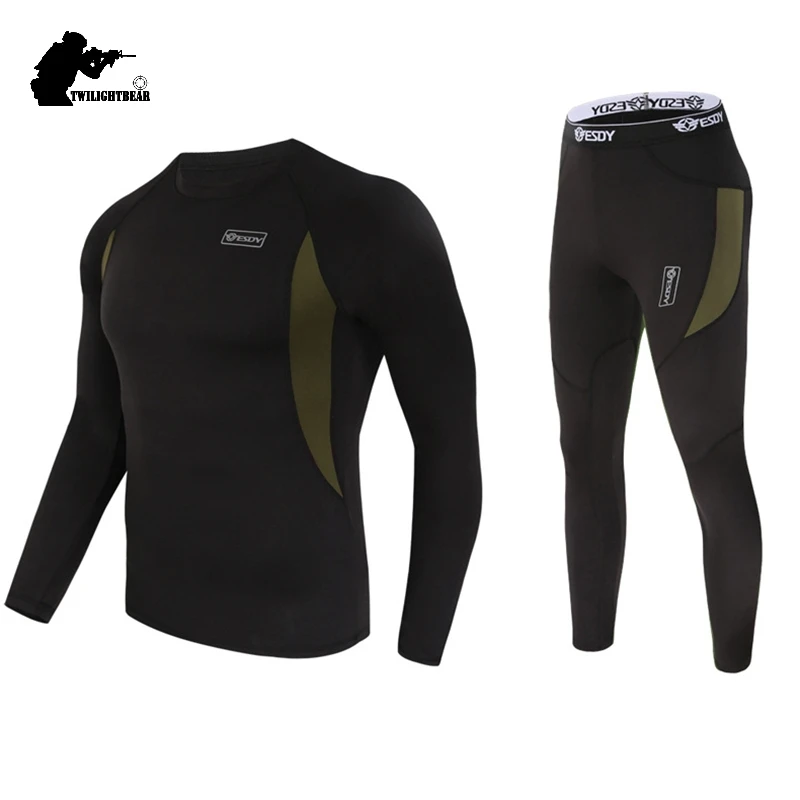 Ropa Interior Térmica para Hombre con Forro Polar y Secado Rápido - imagen 5