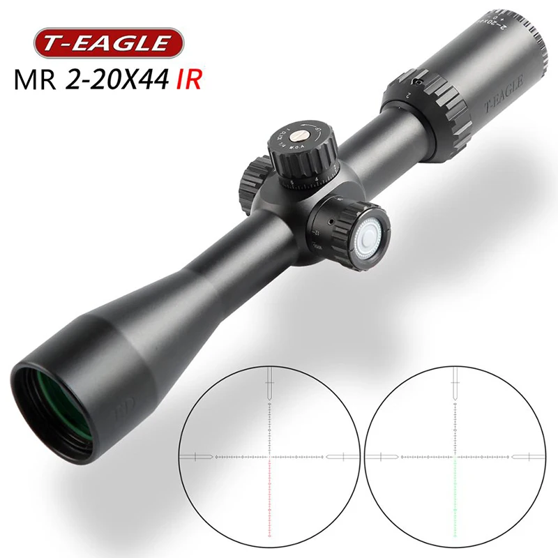 Mira táctica T-Eagle con aspecto robusto