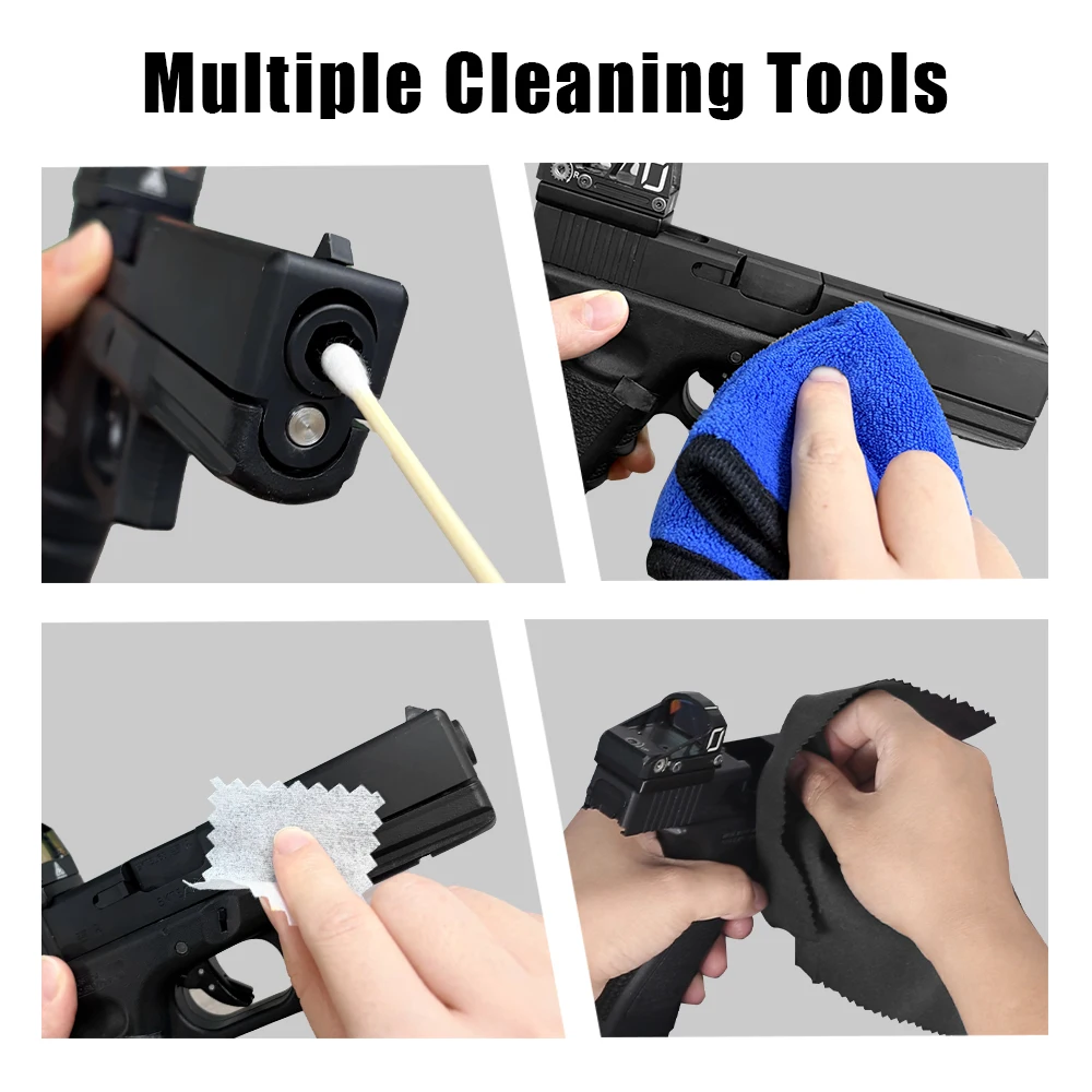 Kit de limpieza de armas tácticas con tapete magnético - imagen 4