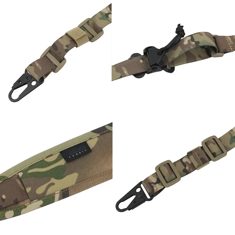 Correa táctica de hombro nailon ajuste rápido para mochila - imagen 5