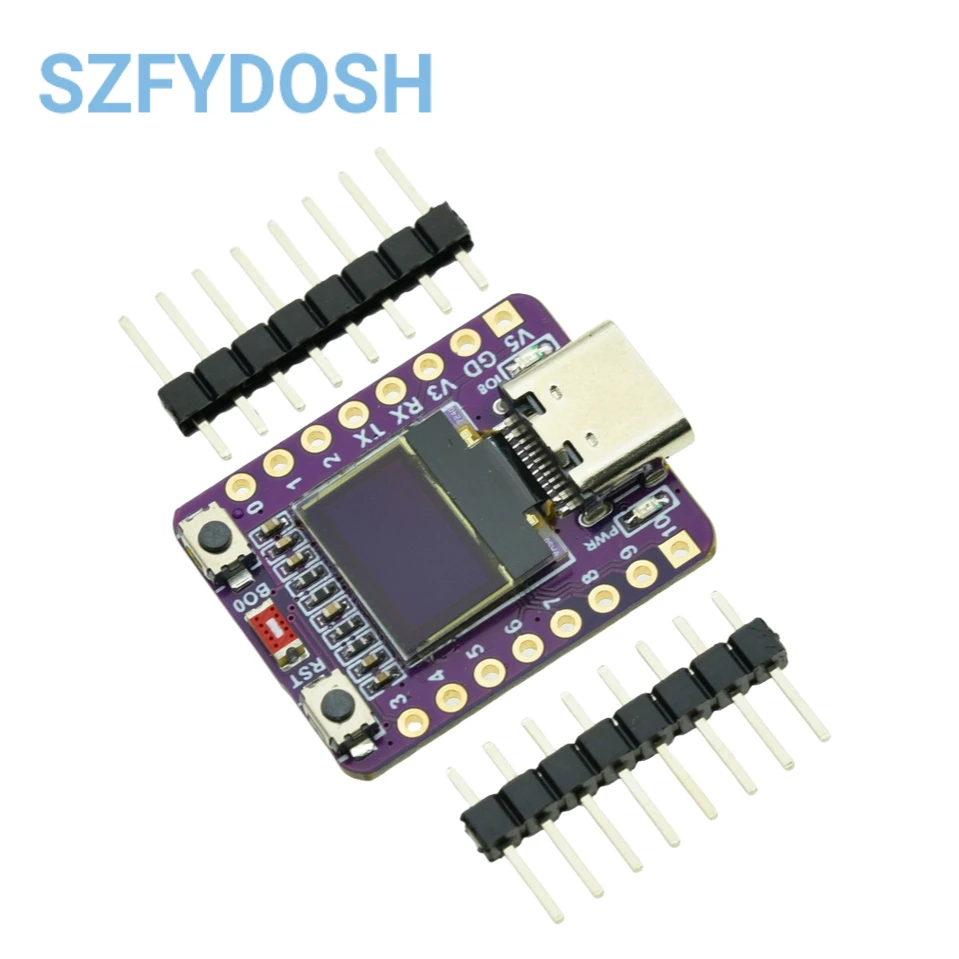 ESP32-C3 Supermini desarrollo OLED WiFi Bluetooth táctico - imagen 4