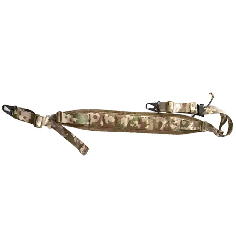 Eslinga táctica flecktarn ajustable rápida de camuflaje para Airsoft - imagen 3