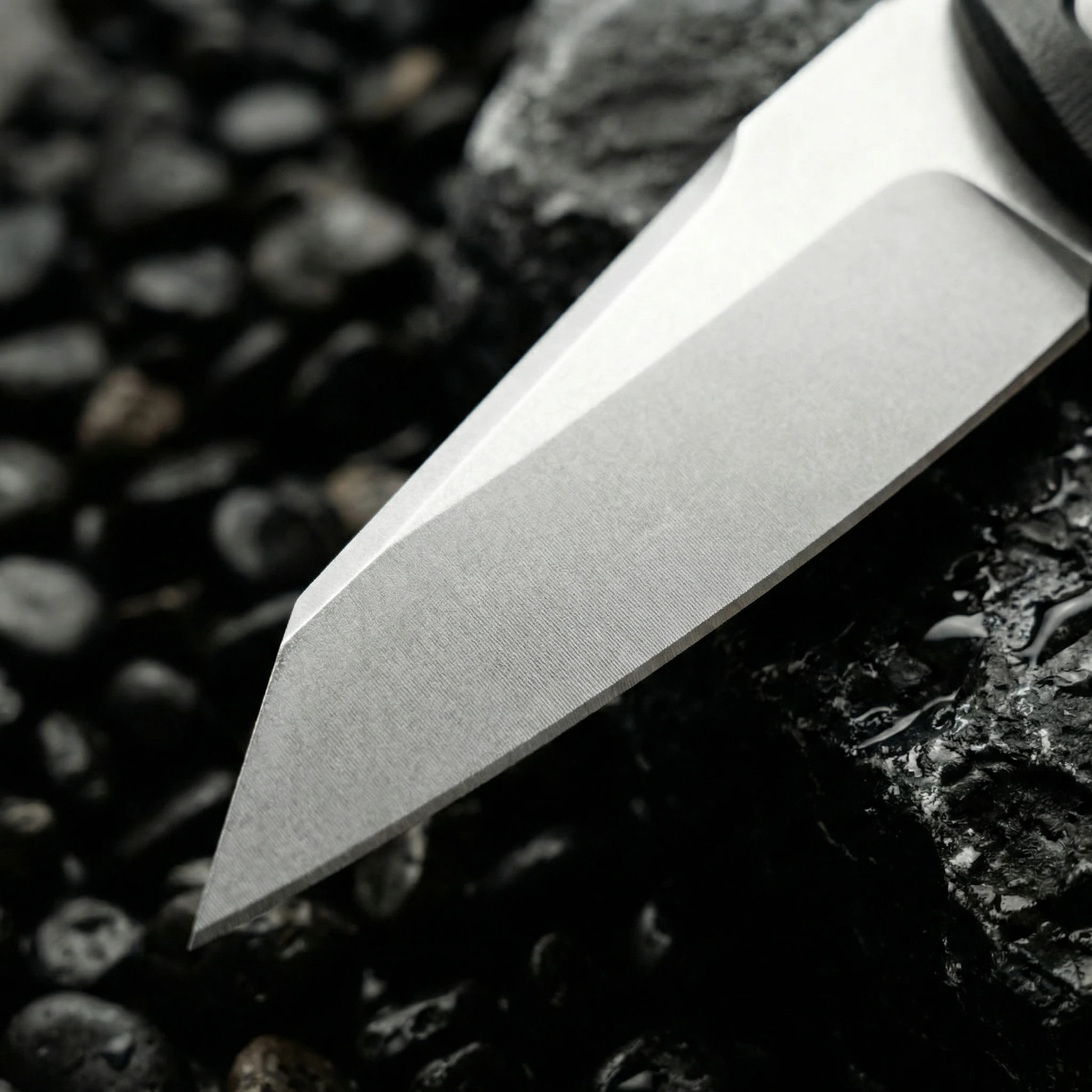 Cuchillo de hoja fija para emergencias en exteriores, alta dureza - imagen 4