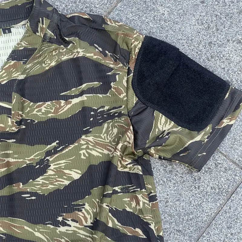 Camiseta de secado rápido transpirable de manga corta para aire libre - imagen 5