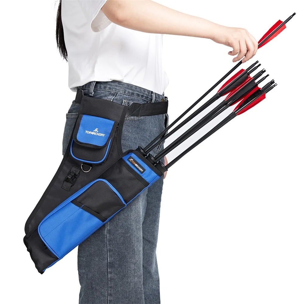 Quiver táctico 3 tubos – Portaflechas ajustable para caza - imagen 5