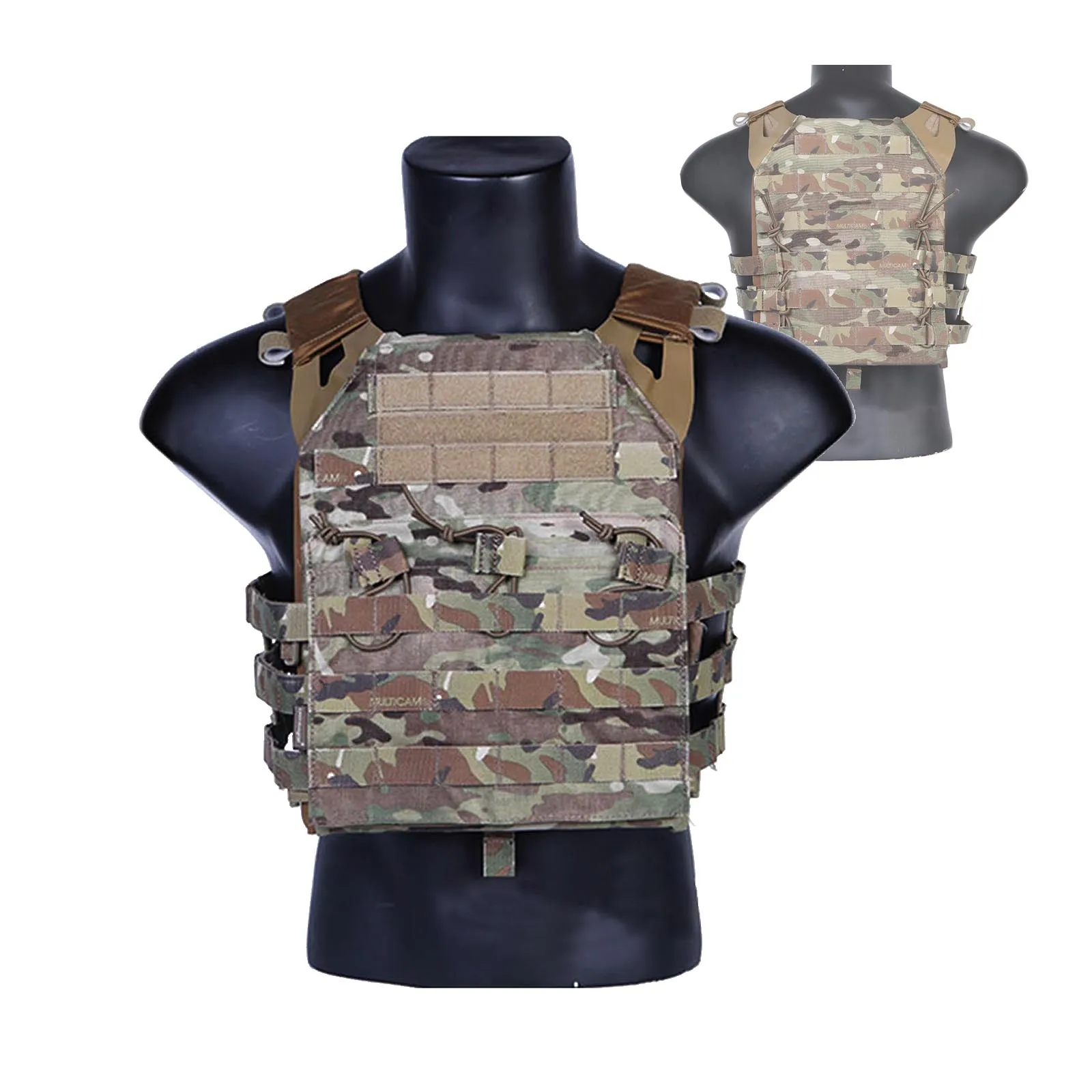 Chaleco táctico ligero Emersongear EM7344 MOLLE laser cut - imagen 2
