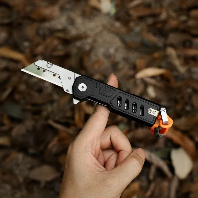 Cuchillo utilitario portátil plegable