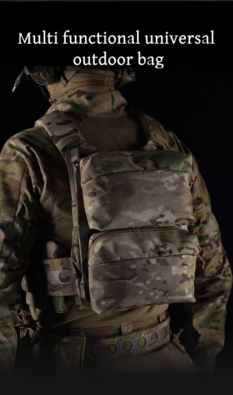 Bolsa MOLLE para botiquín y equipo de emergencia