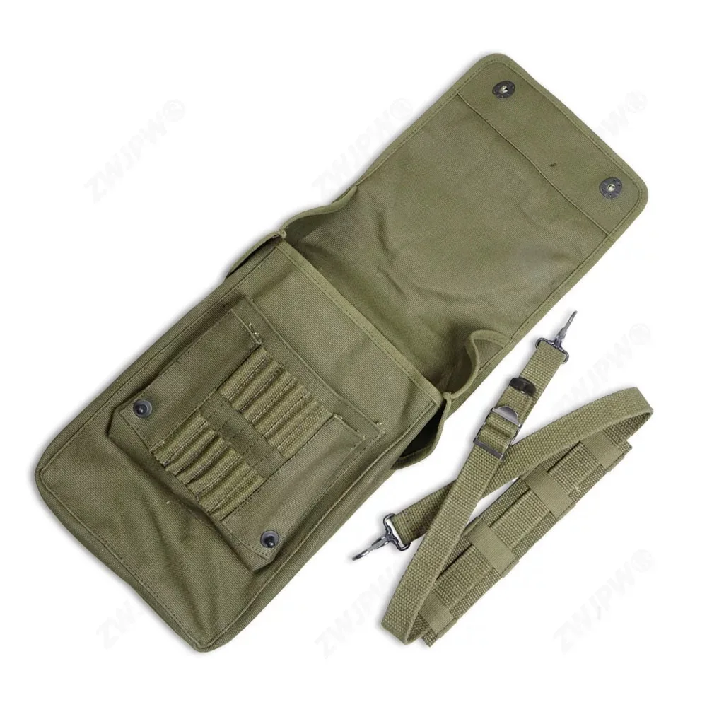 Bolsa verde caqui para exteriores