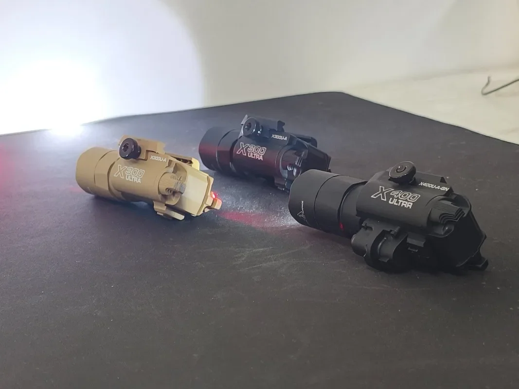 Linterna táctica X300U para pistola, LED estroboscópica Picatinny - imagen 5