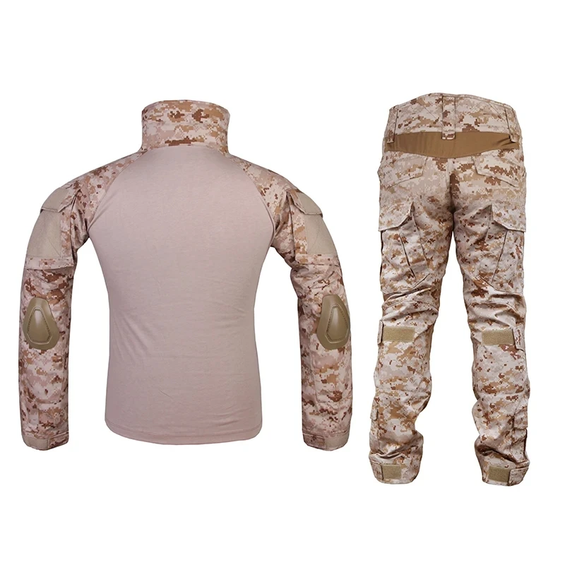 Emersongear Gen2 BDU AOR1 – Conjunto táctico con rodilleras y coderas - imagen 5