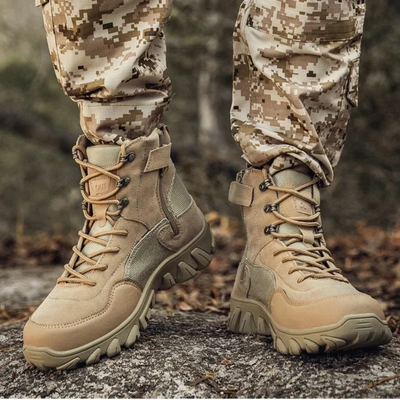 Botas tácticas camuflaje – Senderismo y outdoor hombre - imagen 3