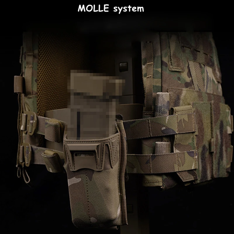 Porta-cargador MOLLE liberación rápida para rifle, táctica y caza - imagen 4