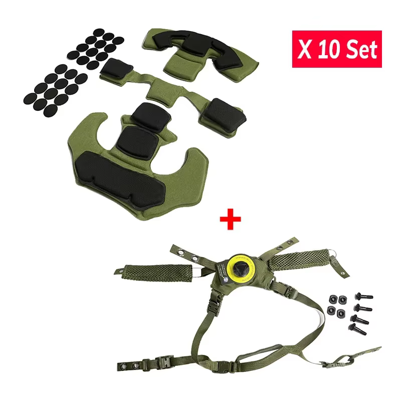 Sistema de suspension para casco FAST MICH - cordon ajustable - imagen 2