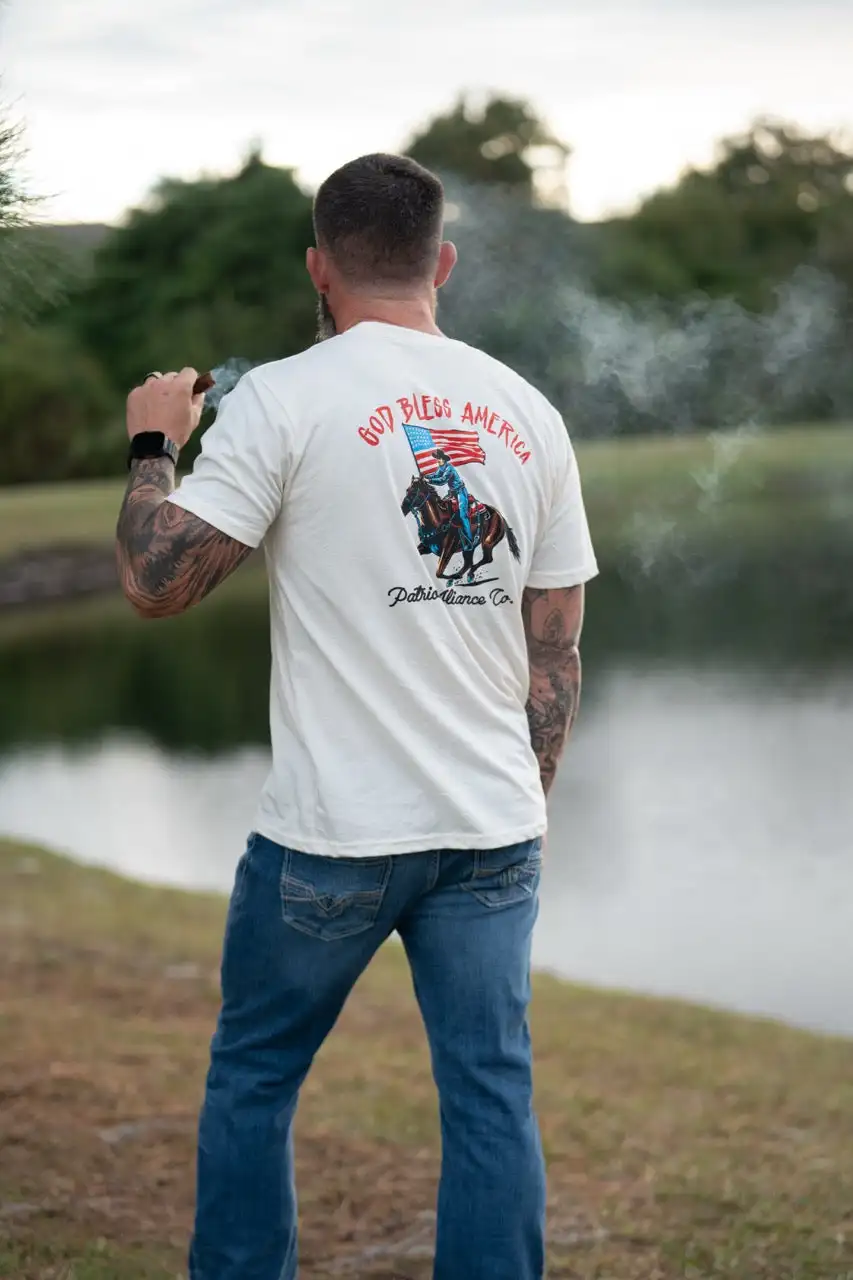 Camiseta Táctica Patriot Alliance God Bless America – Unisex - imagen 2