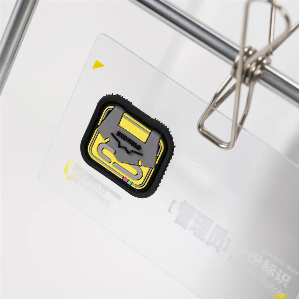 Detalle del parche y diseño