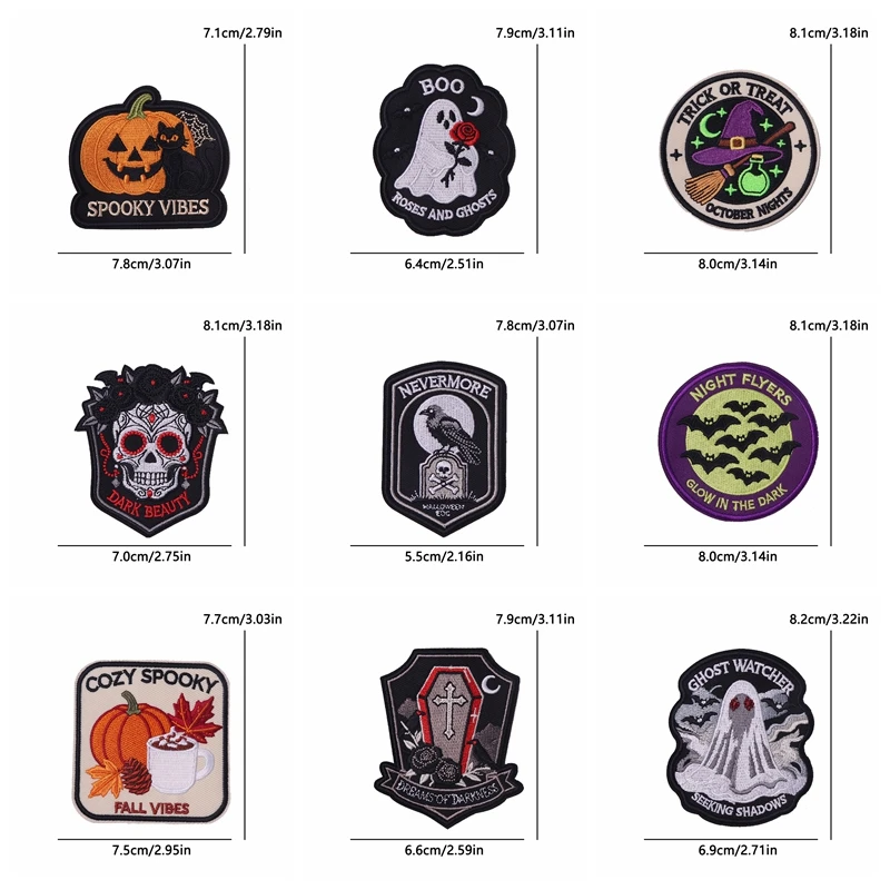 Diseños de Halloween para decorar prendas