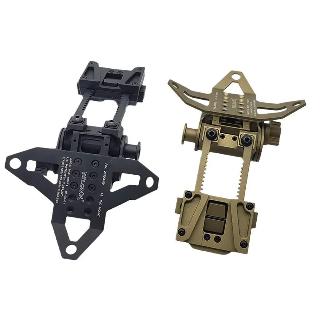 Vista lateral del soporte montado