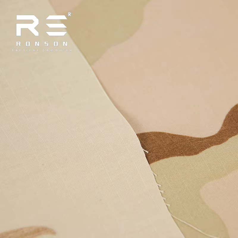 Tela táctica Ripstop camuflaje desierto multicolor para uniforme - imagen 4