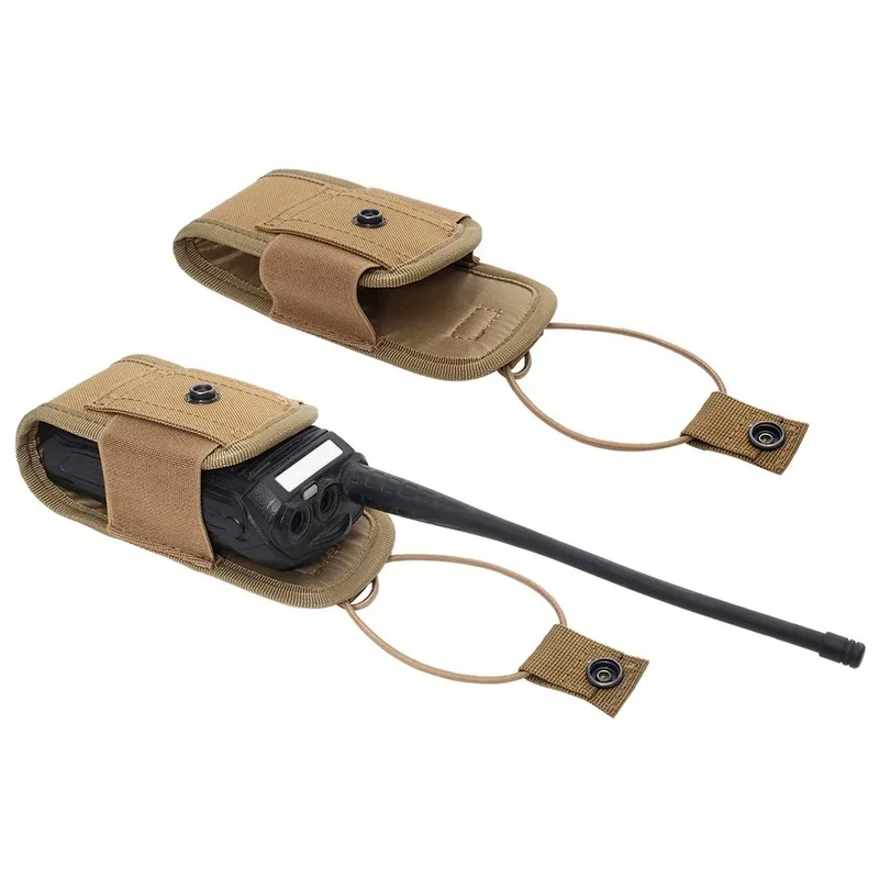 Riñonera táctica MOLLE 1000D porta walkie talkie - imagen 2