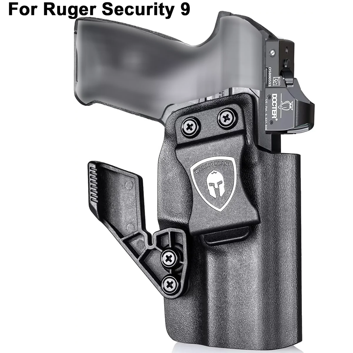 Funda IWB Kydex Ruger Security 9 Compact – Con montaje mira óptica - imagen 4