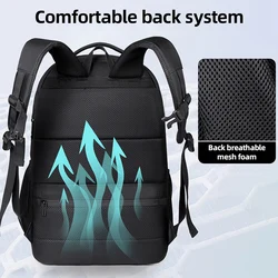 Mochila táctica MOLLE expandible con compartimento hidratación y portátil