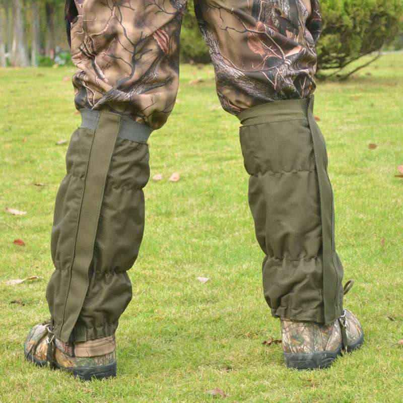 Polainas tácticas impermeables para botas, senderismo y caza, camping - imagen 2