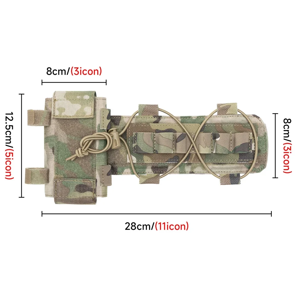 Funda casco airsoft Multicam táctica protección transporte - imagen 5