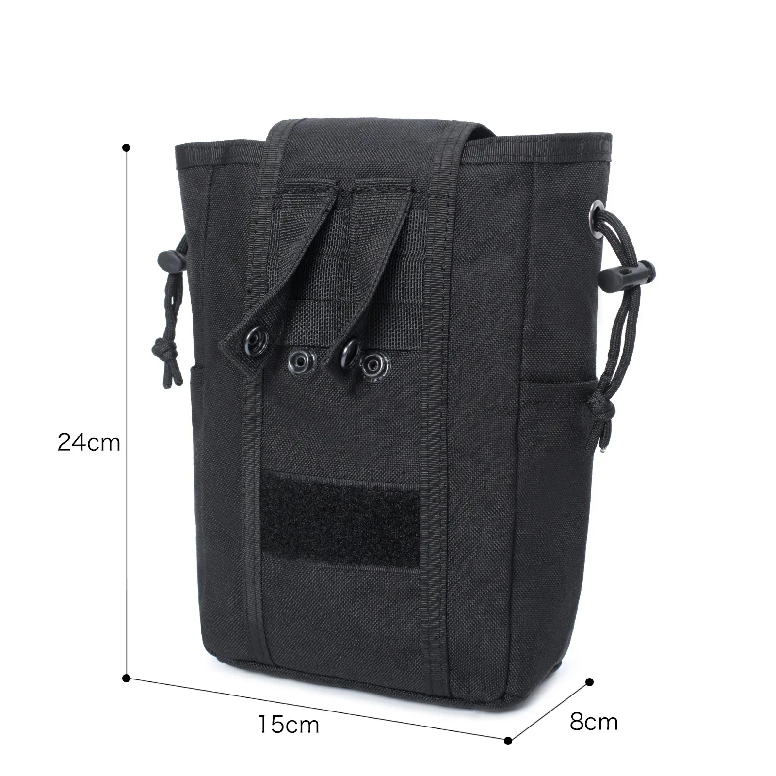 Riñonera táctica plegable con cordón y compartimento para cargadores - imagen 3