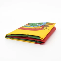 Bandera de Bolivia rojo amarillo verde estampada poliéster decorativa
