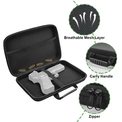Bolsa de transporte para pistola, funda acolchada discreta