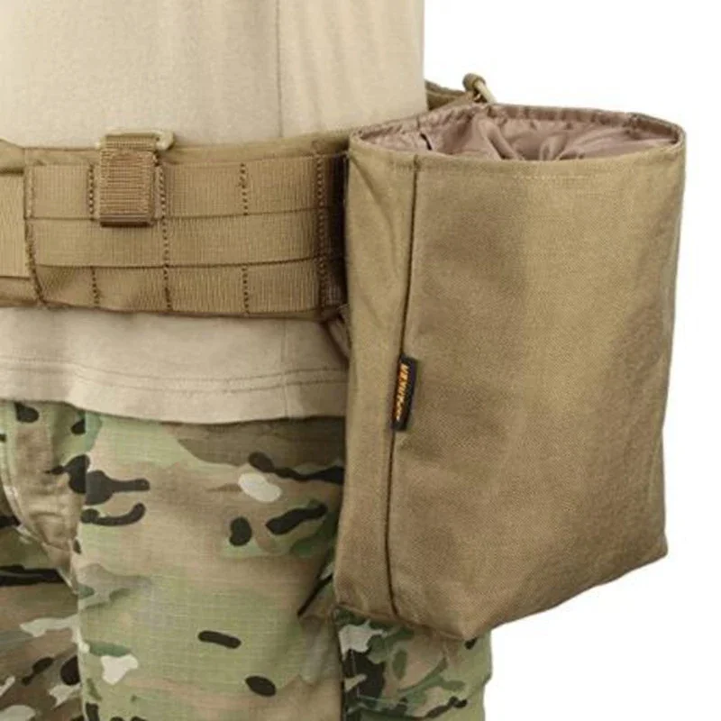Bolsa táctica MOLLE plegable de nailon para cinturón al aire libre - imagen 4