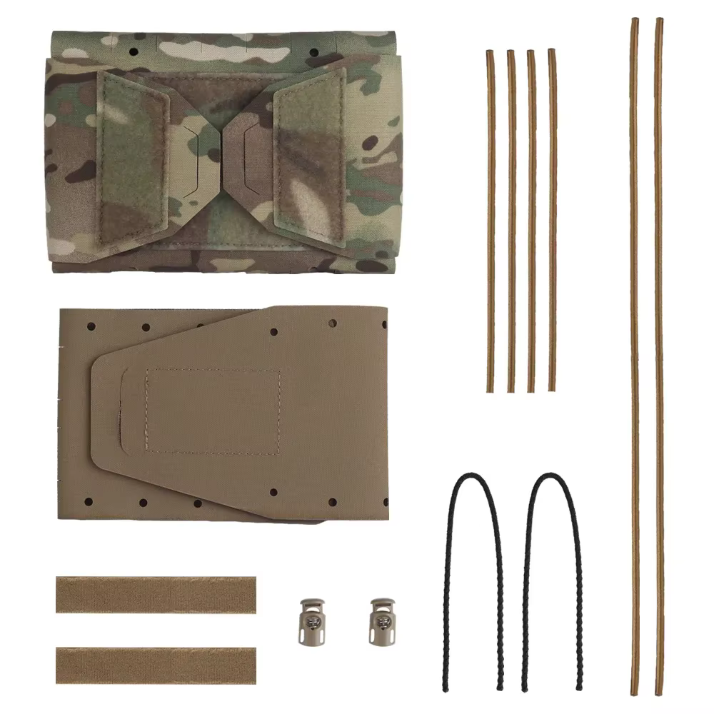 Bolsa MOLLE táctica botiquín primeros auxilios ligero compartimentada - imagen 5