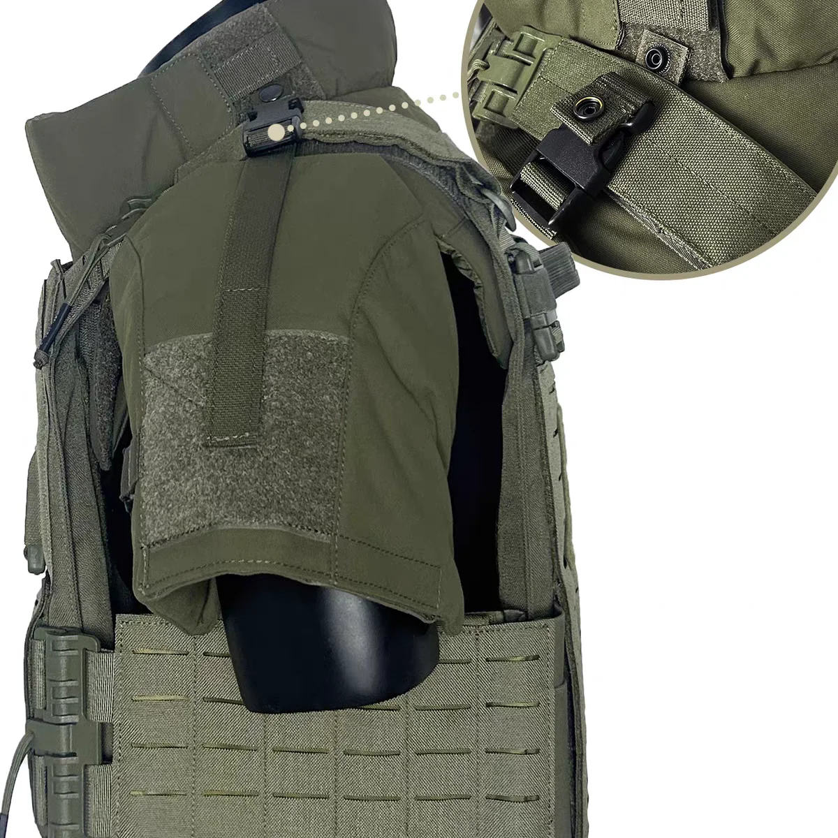 Chaleco táctico universal con placas protectoras desmontables - imagen 5
