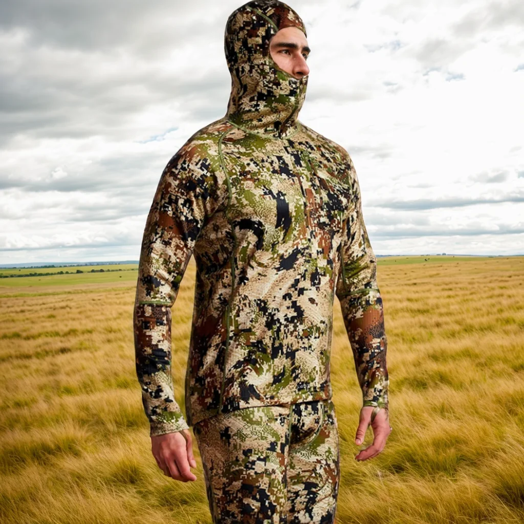 Sudadera táctica con capucha Core Heavyweight Polygiene camuflaje - imagen 5