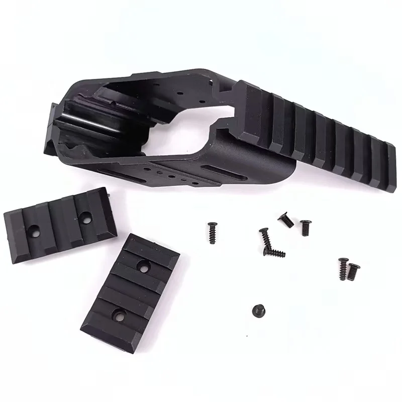 Adaptador Picatinny 20 mm para Glock 17 y 1911, óptica
