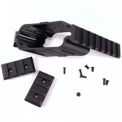 Adaptador Picatinny 20 mm para Glock 17 y 1911, óptica