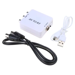Adaptador RCA a RF para video CVSB - Convertidor 67,25/61,25 MHz K1KF
