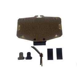 Chaleco táctico MOLLE con funda Kydex rígida para teléfono