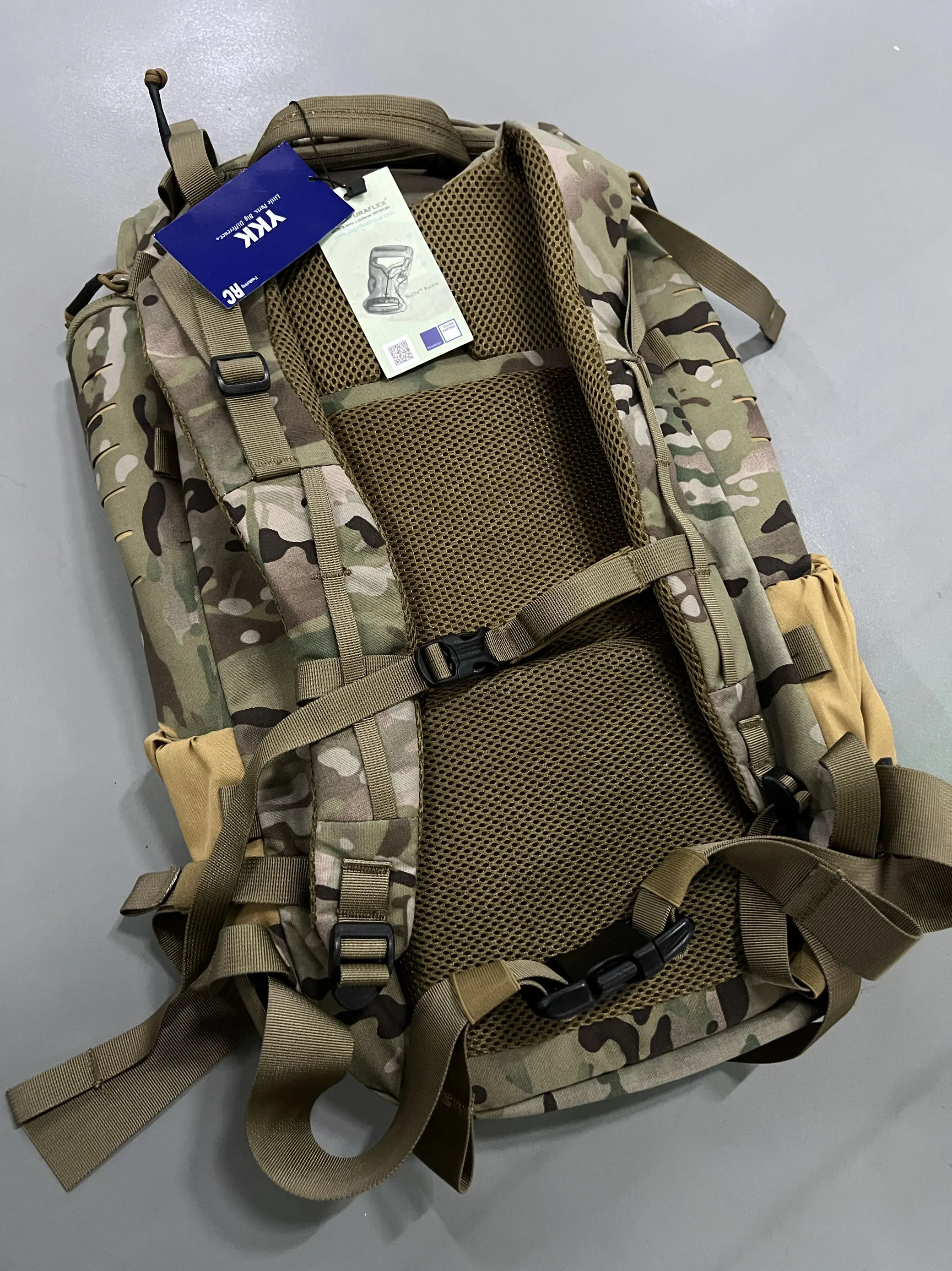 Mochila táctica asalto camuflaje impermeable resistente al viento - imagen 3