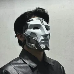 Gekros Raven Warden máscara cosplay tridimensional alta precisión