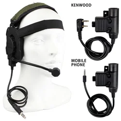 Adaptador auriculares PTT U94 TYT F8 Baofeng UV-5R Motorola Kenwood