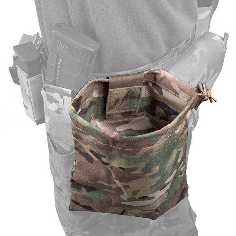 Bolsa táctica MOLLE plegable utilitaria para airsoft y caza - imagen 3
