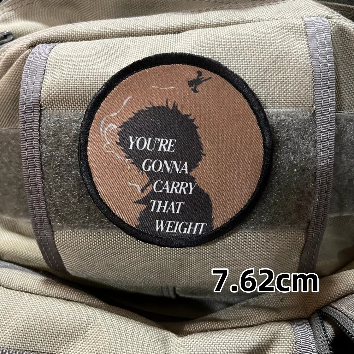 Parche moral táctico con Velcro – Mochila Airsoft - imagen 2