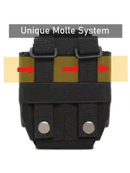Funda MOLLE para esposas de extracción rápida, soporte universal